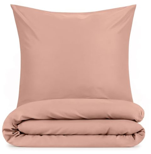 Blumtal Copripiumino Matrimoniale 250x200 e Federe 50x80 - Set di Lenzuola in microfibra extra morbida certificata Oeko-Tex, Set Copripiumino Matrimoniale con 2 Federe - 3 pezzi - Rosa
