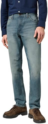 Wrangler Men's Greensboro Jeans, Sage Wash, 36W / 32L
