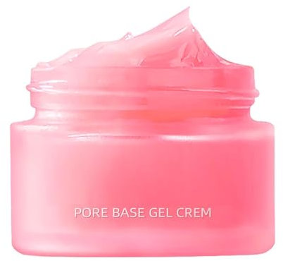 Niktule Gesichts-Make-up-Primer, Invisible Pore Primer Gel-Creme, Langanhaltende Basis-Gesichtsgrundierung, Feuchtigkeitscreme, Die Porenglatte Haut Für Die Gesichts-Foundation Isoliert 30g