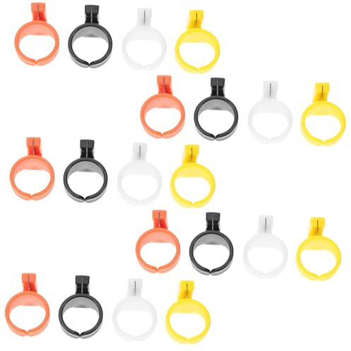 IWOWHERO 20pièces Coupe-fil Coupe-bague Et Coupe-point Pour Couture Tricot Et Point De Croix Lot De Outils De Couture Compacts Et Légers