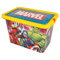 KP Pharma Marvel Avengers Kinder-Spielzeug-Aufbewahrungsboxen mit Klick-Verschluss-Deckel für Spielzeug, Bücher, Decken, Kleidung - Aufbewahrungsbox für Jungen und Mädchen, 7L