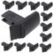 jojofuny 16pcs Telescopic Ladder Switch Accessories Roof Ladder Hook Kit Ladder Collapsible Ladder Clamps Ladder Parts
