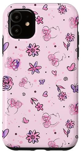 iPhone 11 Disney Minnie Mouse Cute Pink Spring Sweetness Pattern Case