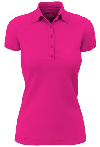 lepni.me Polo a Tinta Unita per Donna Adulto | Polo Premium con Manica Corta | Cotone Ogni Giorno Abbigliamento da Lavoro Uniforme per Azienda Business Amante del Golf