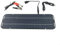 Vilgftyiet Caricatore solare da 60 W, 12 V, con clip e ventose, pannello monocristallino impermeabile IP65 per manutenzione auto/barca/batteria (335 x 125 mm, nero)