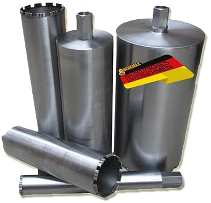 Kernbohrer 52 mm. PREMIUM Bohrkrone. Beton, Kalksandstein, Mauerwerk, universal Kernbohrkrone