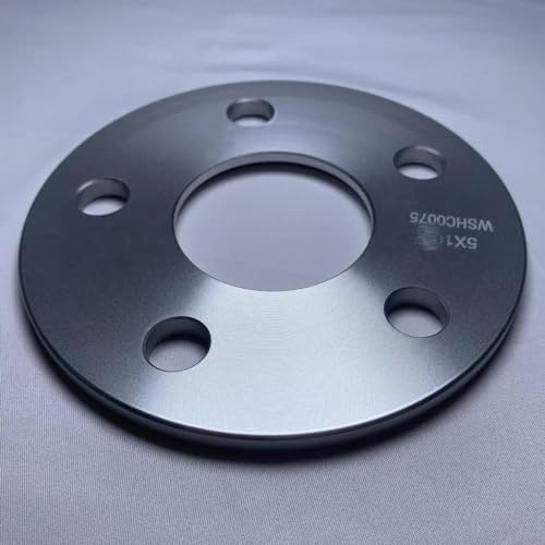 Spurplatten 1 Stück 5mm Hubcentric Spurverbreiterungen Adapter PCD 5x112 Zentrum Bohrung 66,6mm Verbreiterung Separadores Hub Spacer Auto Distanzscheiben