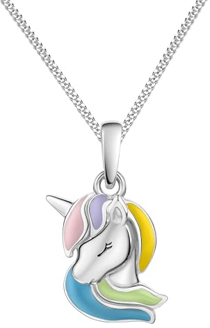 Zeeme for Kids Kinder Anhänger mit Kette 925/- Sterling Silber 36+2cm Glänzend ohne mehrfarbig 500245646