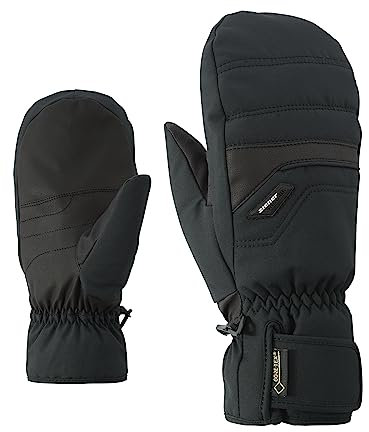 Ziener Herren GLYNDAL GTX Gore plus warm MITTEN glove ski alpine Ski-handschuhe / Wintersport | wasserdicht, atmungsaktiv, schwarz (black), 6.5