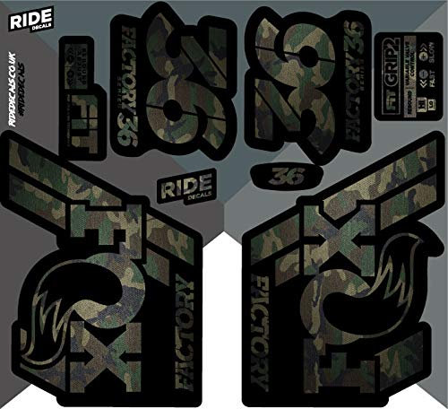Fox 36 2018 Decalcomani/Adesivi - Camo | Gloss