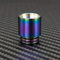 Denghui-ec, Rainbow Vape Boquilla De Acero Inoxidable 810 Punta De Goteo para Atomizador De Cigarrillo para SMOK TFV12 Prince / TFV8 Big Baby Tank (Color : Rainbow)