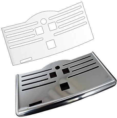 3 Stück Schutzfolie für Pico Baristo & Incanto - SM5573/10 - SM5572/10 - SM5570/10 - SM5560/10 - SM3061/10 SM5473/10 - SM5460/10 - SM5478/10 - Tassenablage - Ablage - Tropfblech