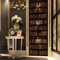 Stickers 3D Porte Poster Bibliothèque Vintage Créatif Papier Peint Porte Trompe L'Oeil Pour Salon Chambre Décoration De La Maison Stickers Muraux 77X200Cm Imperméable Stickers Amovibles