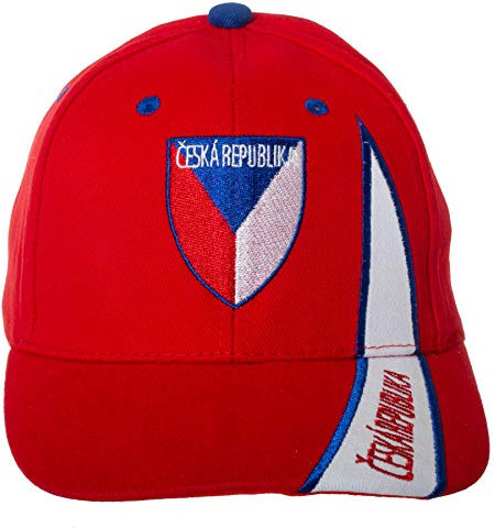 Czech Republic National Pride Country Cap Hut - 100% Baumwolle bestickte Mütze - Ceska Republika, Ceska Republika, MEDIUM