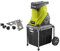 RYOBI Pack Broyeur de végétaux 2500W RSH2545B - Jeu de 2 Lames pour broyeur RAC351