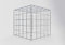 GABIONA Gabione tipo 3 rettangolare, larghezza maglie 5 x 5 cm, profondità 50 cm, gabbione 50 x 50 x 50 cm (lunghezza x altezza x profondità), anello a C