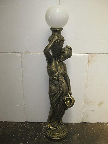 Figurenlampe Stehlampe Lampe  Diana am Brunnen Höhe162cm Farbe: Bronze für Innen und Außenbereich
