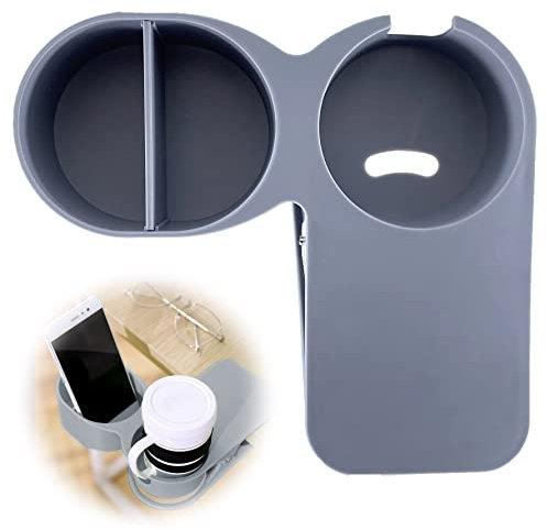 Tamseen Trinkbecherhalter Clip Getränkehalter Des Kreativen Bürobecherhalters, Tisch Schreibtisch Seite Flasche Cup Diy Stand Wasser Kaffeetasse Halter Untertasse Clip Design für Home Office