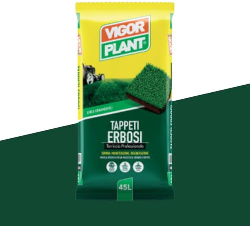 Terriccio professionale Linea ornamentali – Tappeti erbosi – Vigorplant - Confezione da - 45 L