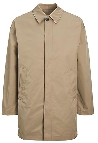 JACK & JONES Men's Jjecrease Mac Coat Noos Trench, Kelp, M