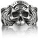 BySilverStone Jewelry Silberring Für Herren – Memento Mori Herren-Totenkopfring Aus Silber, Einzigartiger Gothic-Ring Für Die Beste Freundin, Memento Mori Gothic-Schmuck Für Herren, Biker-Ring
