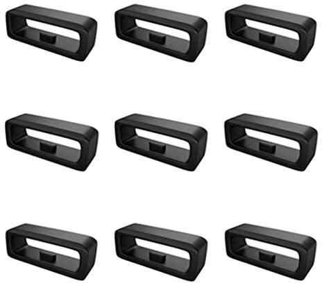 9 Stück Schlaufe Kompatibel Mit Polar Vantage V2 / Vantage V Verschlussring 22mm Armbanduhr Schlaufe Silikon Uhrenarmband Halter Keeper