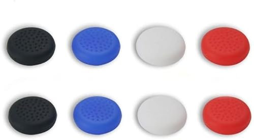Silikon-Joystick-Kappen für Oculus Quest 2 VR-Controller, Griffwippe, Silikonkappen (Punkt), 8 Stück