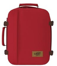 CABINZERO CLASSIC BACKPACK 28L - Zaino ADULTI UNISEX, LONDON RED, 29,5x39x20 -