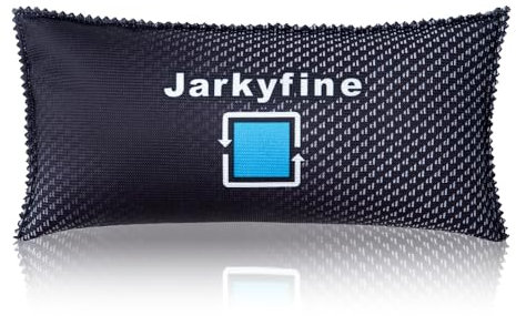 Jarkyfine Deshumidificador Coche 1KG – Bolsa Reutilizable Antihumedad Coche, con Silice Gel, para ventanas de coche empañadas y parabrisas limpios