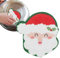 Anulely Putzschwamm, Weicher Weihnachtsmann Weihnachtsstrumpf Design Schrubberschwamm, Spülschwamm Küchenschwamm Scheuerschwamm Reinigungsmittel