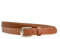 Ab-BELT & BAG 2cm Damen Gürtel aus Leder, Jeans Ledergürtel HRS-03 (Cognac, 80cm Gesamtlänge 95cm)