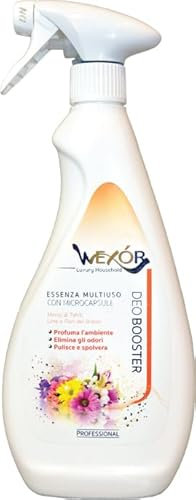 Wexor Detergente Spray Deobooster Fiori Brasil, 750ml