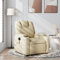Willood Massagesessel Creme Stoff,Wohnzimmer relaxsessel,Massage Sessel,Relax Chair,Elektrischer Massagestuhl