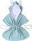 Mababu Badeponcho für Baby & Kinder EXTRA Weich (100% Bio-Baumwolle) | 1-7 Jahre | Handtuch Poncho Mit Hasenohren & Geschenkverpackung | Badetuch