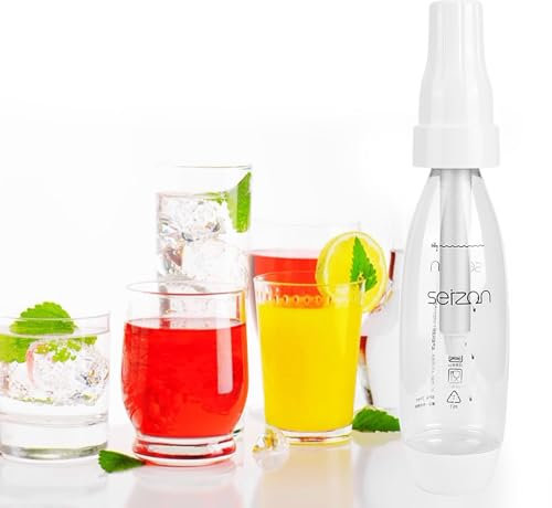 Tragbarer Wassersprudler, Sprudelwasserbereiter, Soda-Streaming-Maschine, Reise-Getränkebereiter, 1-Liter-Sprudelflasche, kohlensäurehaltige Wassermaschine für zu Hause