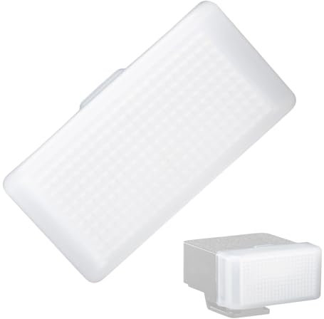 Diffuseur de flash, diffuseur d'abat-jour, blanc, plug and play, pour flash d'appareil photo Godox IM20, compatible avec Canon, Nikon, Sony, Panasonic, et Olympus