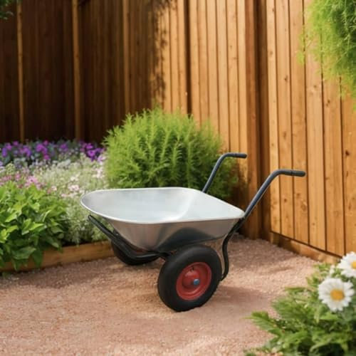 Snsowed Carriola da Giardino con 2 Ruote 66 L-40979