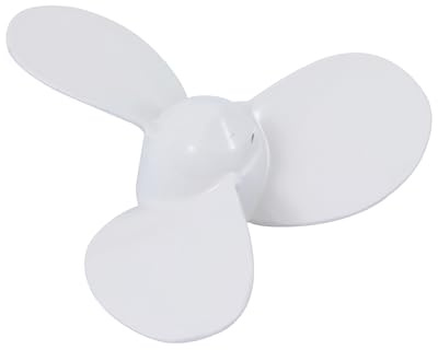 TryBox Bootsmotor-Propeller für Hangkai 2-Takt 3,5/3,6 PS, 4-Takt 4 PS, elektrischer 48 V Außenbordmotor, (7 1/10.2 cm-12.7 cm-A) 3-Blatt-Stiftantrieb