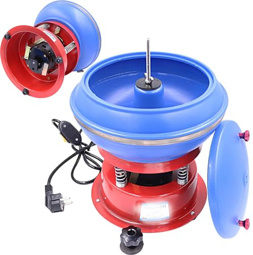 Electric Rock Tumbler Kit zum Glätten von Steinen, ideal für Hobbyisten und Schmuckherstellung
