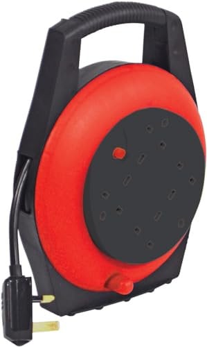 Eagle 4 Gang Rounded Cassette Extension Reel Red/Black (5 Metre)