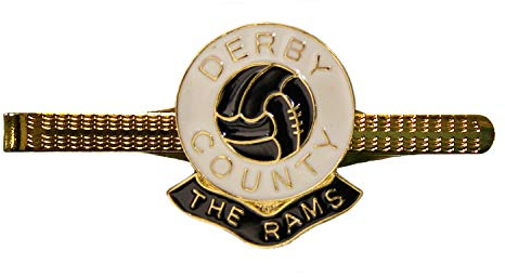 Knight Derby County football club tie pin