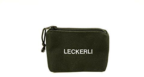 ANDREAS WIPPER Mit Wunschname möglich. Leckerlibörse, Futterbeutel, Leckerlibeutel, Futtertasche für Hunde, Leckerlitasche Pocket Black Edition