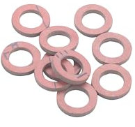 Joint CSC caoutchouc synthétique cellulose rose 12x17 (3/8) (lot de 10) NOYON & THIEBAULT