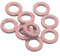 Joint CSC caoutchouc synthétique cellulose rose 12x17 (3/8) (lot de 10) NOYON & THIEBAULT