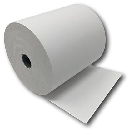 100 bobine papier thermique pour caisse enregistreuse ticket de caisse rouleau papier thermique 55 g sans bisphénol 80 x 80 x 12 mm papier thermique pour caisse enregistreuse, imprimante, balance