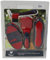 Rhinegold Fellpflege-Set, weich, Rot/Marineblau