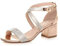 AJVANI MID HEEL PEEP TOE BUCKLE ANKLE STRAP PARTY STRAPPY SANDAL SIZE 3 36