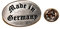 Textilhandel Hering Made in Germany l Anstecker l Abzeichen l Pin 24