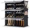 HOMIDEC Schuhregal, 5-stufiger Schuhschrank Kunststoff-Schuhregale Organizer für Schrank Flur Schlafzimmer Eingang