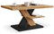 Viosimc Couchtisch, Moderner Wohnzimmertisch, Modern Möbel Wohnzimmer, Kaffeetisch, Sofatisch mit Großer Ablage, Beistelltisch für Tee und Kaffee – Coffee Table for Living Room - Retro Schwarz